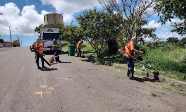 Prefeitura inicia mutirão de limpeza na Zona Leste de Poços de Caldas