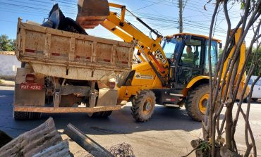 Mini mutirão retira mais de 5 toneladas de resíduos em casa na COHAB