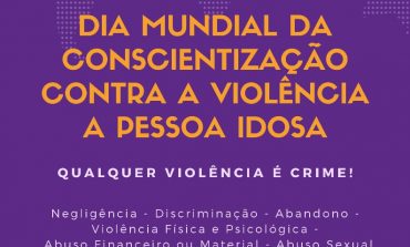 Poços de Caldas terá ação educativa no Dia de Conscientização da Violência contra a Pessoa Idosa