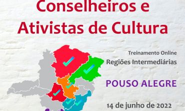 Treinamento para conselheiros culturais será realizado na Região Intermediária de Pouso Alegre nesta terça