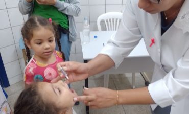 Campanha de Vacinação contra Poliomielite é prorrogada até 24 de outubro