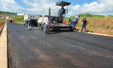 Distrito Industrial recebe obras no asfalto