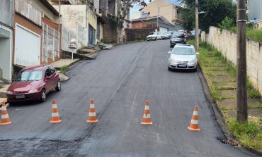 Ruas do Jardim Centenário recebem novo asfalto