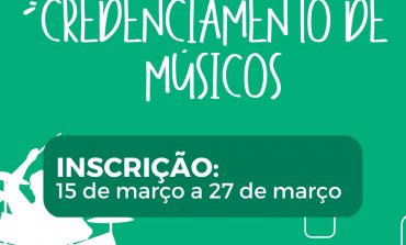 Edital para credenciamento de músicos para o Coreto, Mirante do Santa Rita e Expo-Arte de Rua inscreve até a próxima segunda-feira (27)