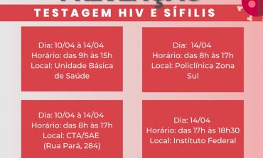 Teste rápido de HIV: SAE inicia campanha de Pós Carnaval “Fique Sabendo” a partir  da próxima segunda (10)