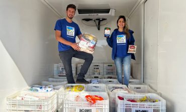 Banco de Alimentos recebe doação de 783 kg de alimentos arrecadados em evento