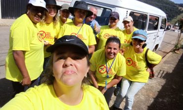 Equipe da Vigilância Ambiental realiza ação educativa sobre arboviroses no Marco Divisório