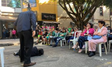 Agosto Lilás: Rua São Paulo fica fechada e recebe ação educativa e Cultural de enfrentamento à violência a mulher