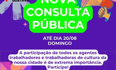 Secretaria Municipal de Cultura lança nova consulta pública sobre a Lei Paulo Gustavo