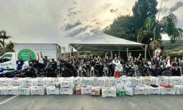 Banco de Alimentos recebe mais de 1600 kg de gêneros alimentícios do Encontro Nacional de Motociclistas
