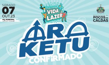 Araketu está Confirmado no “Festival Vida e Lazer” em Poços de Caldas