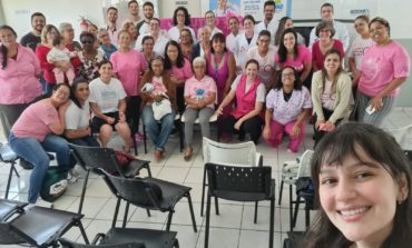 OUTUBRO ROSA: GAAPO REALIZA PALESTRA A PACIENTES NO PSF PARQUE ESPERANÇA I