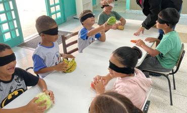 Nutricionistas do NASF realizam ação para alunos da Escola Padrão e do CEI Pedro Rodrigues Rosa