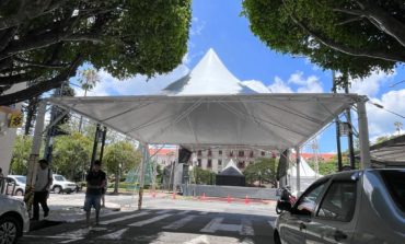 RÉVEILLON 2024 | ESTRUTURA ESTÁ SENDO PREPARADA PARA FESTA EM POÇOS DE CALDAS