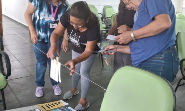 Educadores municipais participam de formação com pesquisadora referência em Geociências