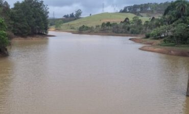 Chuvas elevaram significativamente o nível das represas em Poços de Caldas