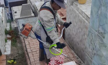 Prefeitura prepara Cemitério da Saudade para Dia de Finados