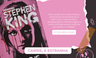 Clássico de terror, Carrie, a estranha, de Stephen King, é a sugestão de leitura desta semana