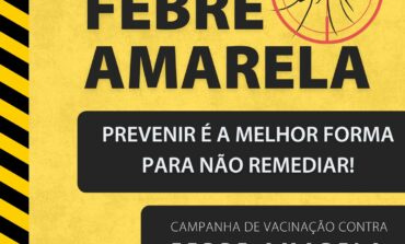 Secretaria Municipal de Saúde lança campanha de vacinação intensiva contra a Febre Amarela em Poços de Caldas