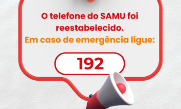 Telefone 192 do SAMU é Restabelecido