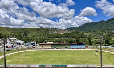 Gramado do Ronaldão começa a ser preparado para receber eventos esportivos